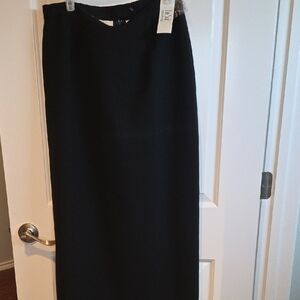 Le Suit Black Maxi Skirt